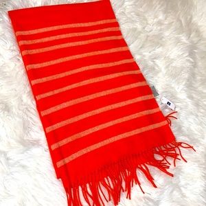 NWT Gap Orange Soft Scarf